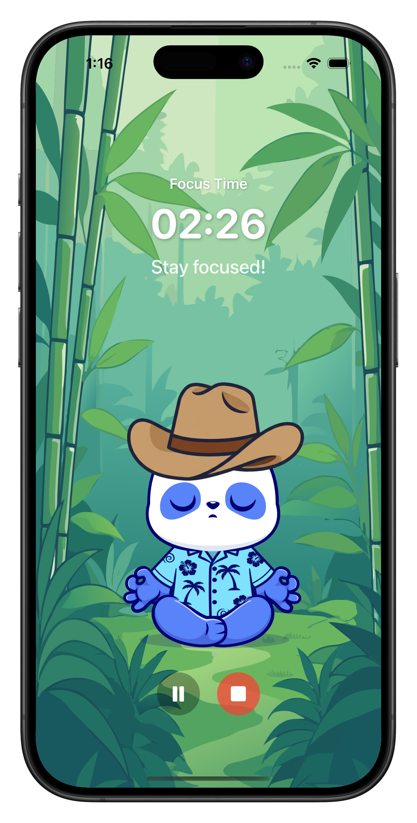 Friendly Focus App Screenshot